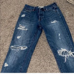 Pacsun Ripped mom jeans